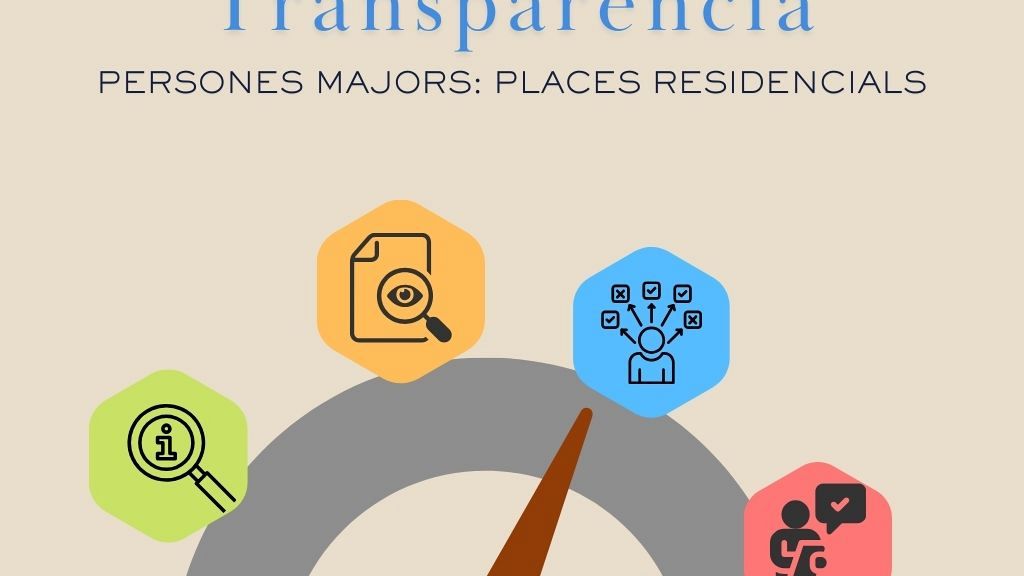 El Síndic reclama major transparència en l’accés a places residencials per a persones majors