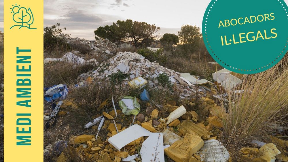 Urgim l’Ajuntament d’Alacant a actuar davant de la denúncia d’un abocador il·legal al camí de l’Alcoraia