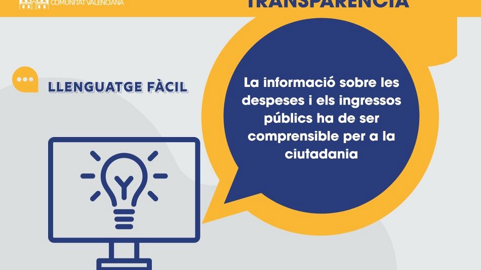 El Síndic demana a Torrent que millore la publicació dels pressupostos en el portal de transparència