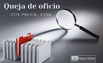 El Síndic investiga la cita previa en la EVHA por obstaculizar la atención presencial y el acceso a trámites esenciales