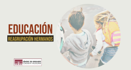 Presenta una queja ante el Síndic por la inadmisión de su hijo en el colegio público donde está escolarizada su hermana