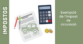 Reclamem a SUMA l’exempció de l’impost de circulació per a una persona amb discapacitat
