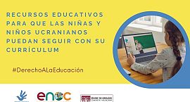 Guía de recursos online para que niñas y niños ucranianos puedan seguir con su currículum educativo