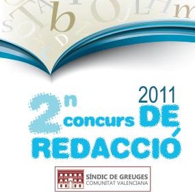 Se abre el plazo de presentación de trabajos para el II Concurso de Redacción Síndic de Greuges