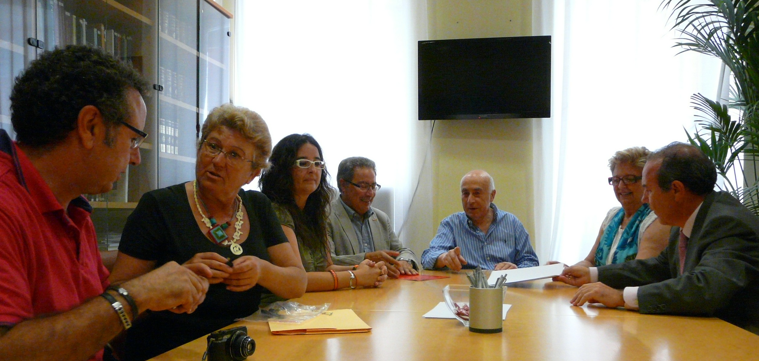 Reunión con representantes de CCOO PV