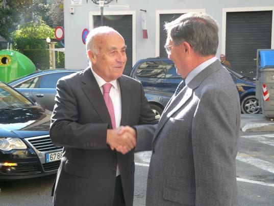 El Síndic recibe la visita del Defensor del Pueblo de Murcia