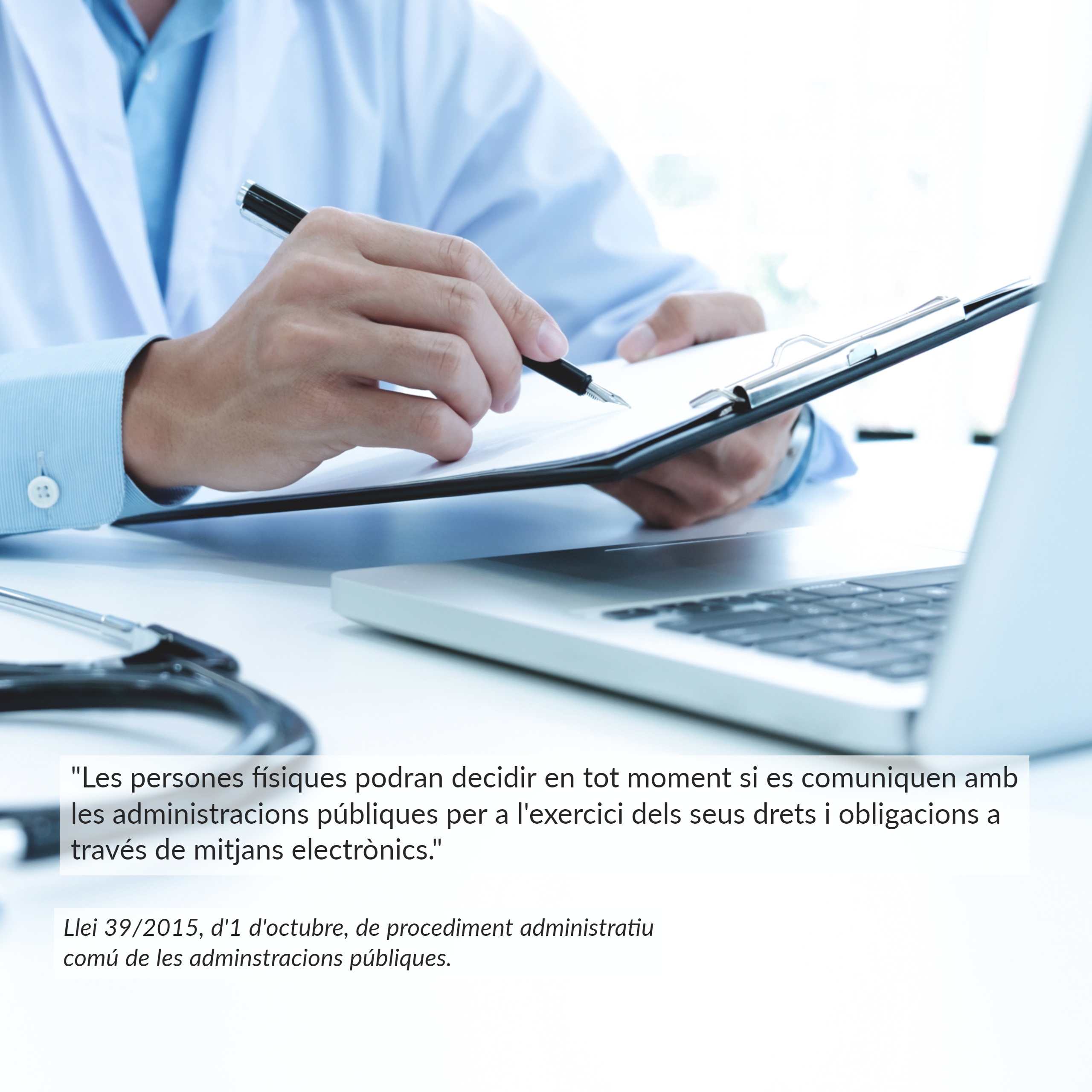 El Síndic insta a implantar l’administració electrònica en tots els hospitals públics
