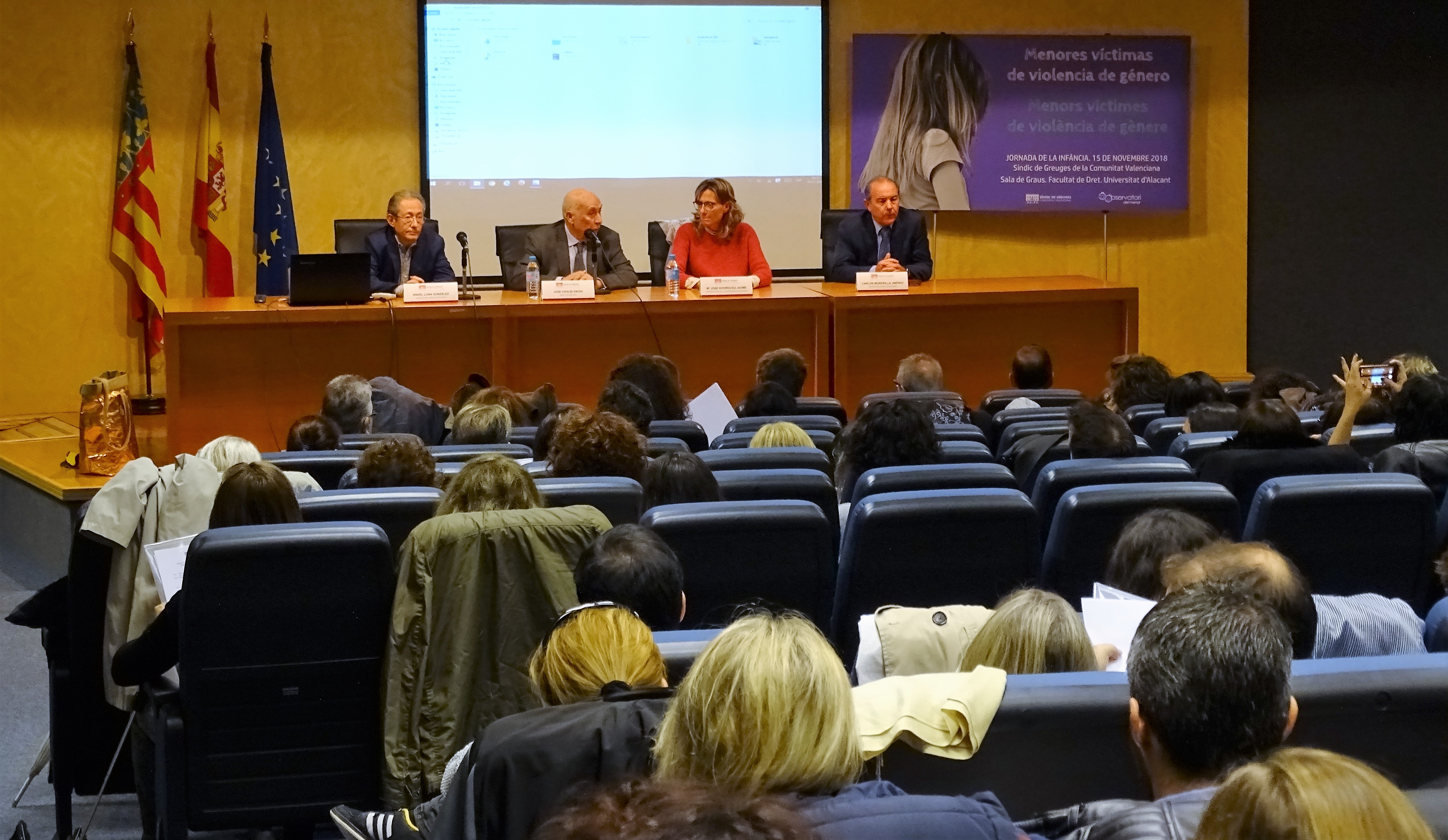 Jornada del Síndic de Greuges sobre menors víctimes de violència de gènere