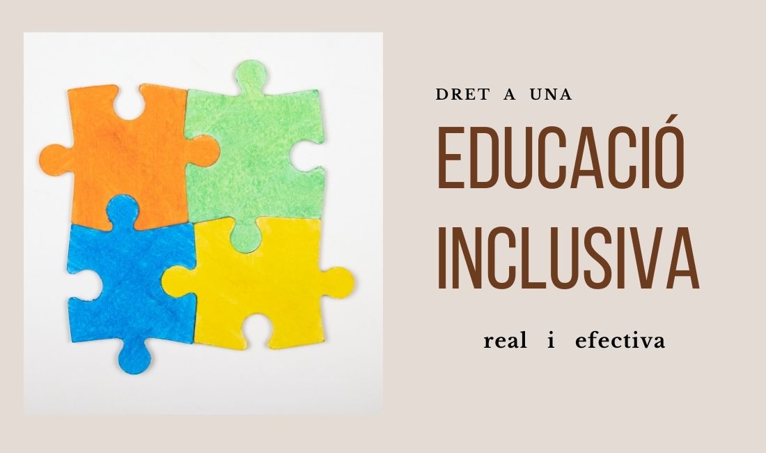 Proposem a Educació un canvi legislatiu per a agilitar la substitució i dotació de professionals de suport per a alumnes amb necessitats educatives