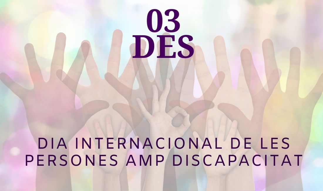 Dia Internacional de les Persones amb Diversitat Funcional: instem a agilitar les valoracions del grau de discapacitat