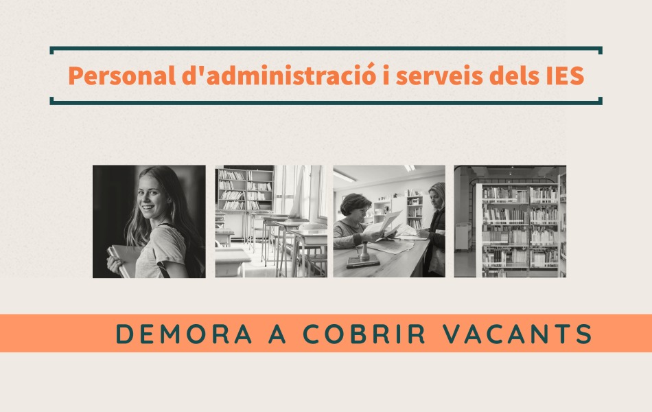 El Síndic urgeix a cobrir les vacants de personal d’administració i serveis d’un IES a Benicarló