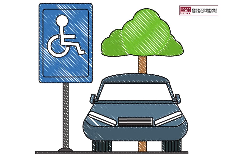Vila-real acepta la resolución del Síndic y soluciona el problema de estacionamiento de un vecino con movilidad reducida