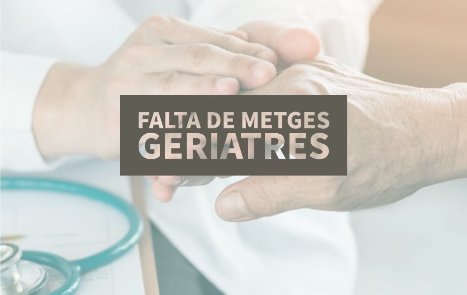 Falta de personal mèdic especialista en Geriatria