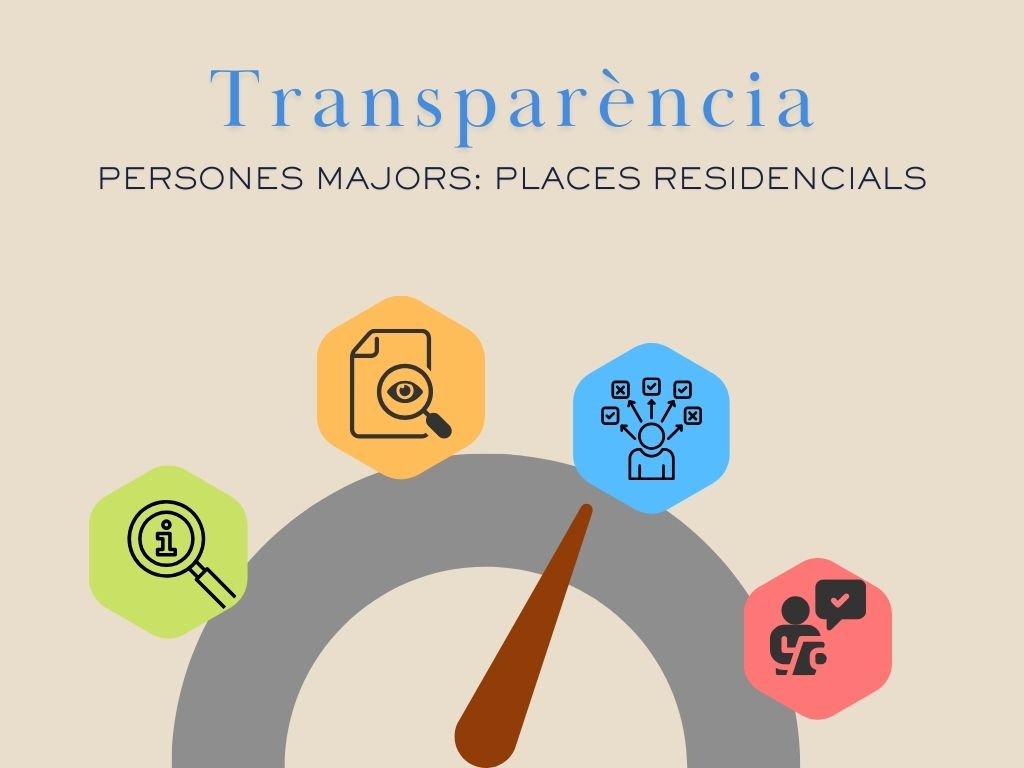 El Síndic reclama major transparència en l’accés a places residencials per a persones majors