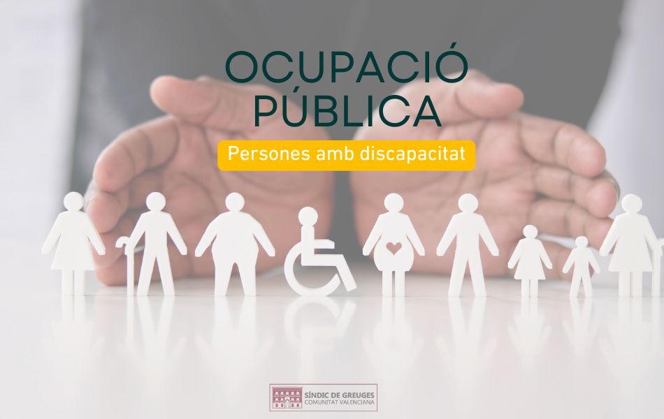 El Síndic retrau a la Universitat Miguel Hernández que incomplisca la reserva de places docents per a persones amb discapacitat en l’oferta d’ocupació 2025